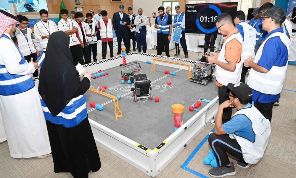 أكثر من 150 مشاركًا في المسابقة التقنية للروبوتات 'راتك 2025' بالأحساء