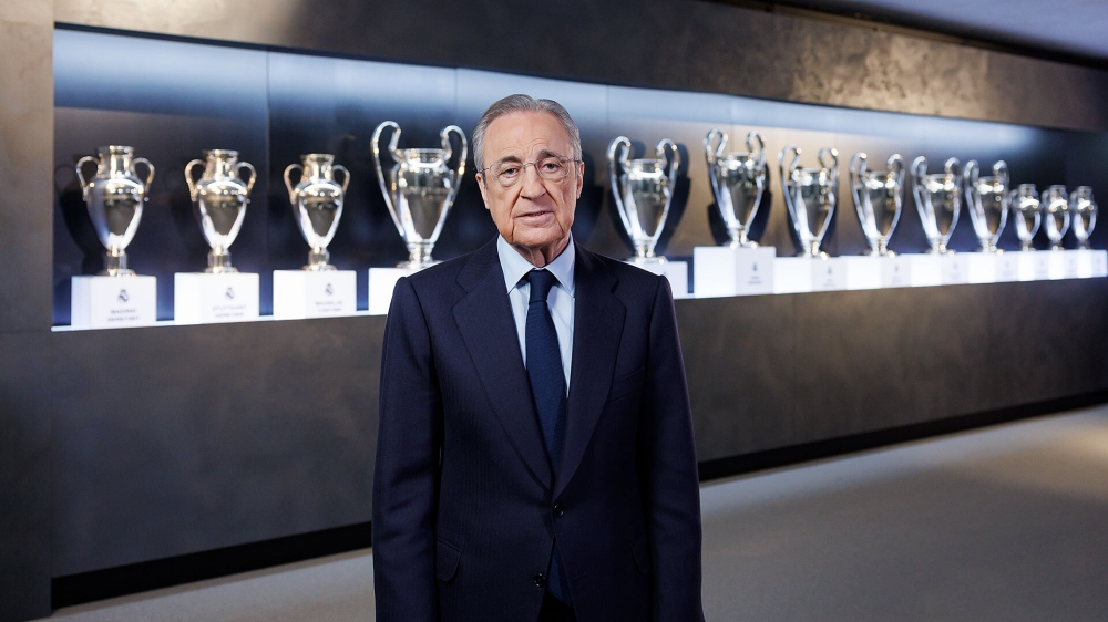 فلورنتينو بيريز يكشف حقيقة تنحيه عن رئاسة ريال مدريد