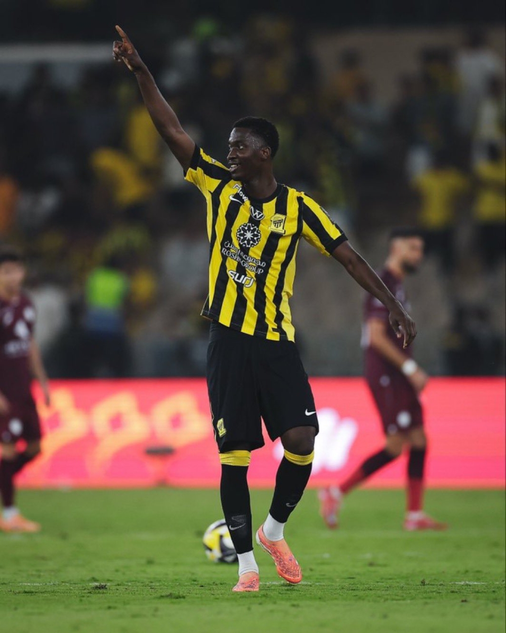 محمدو دومبيا يدشن سجله التهديفي مع الاتحاد