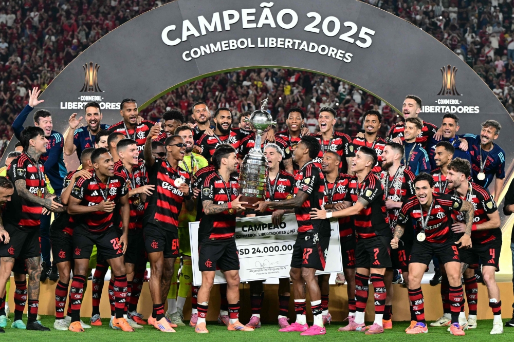 فلامنغو يتوج بطلًا لـ كأس ليبرتادوريس على حساب بالميراس