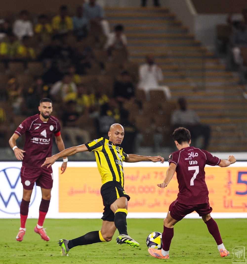فابينهو يلهب حماس جماهير الاتحاد 