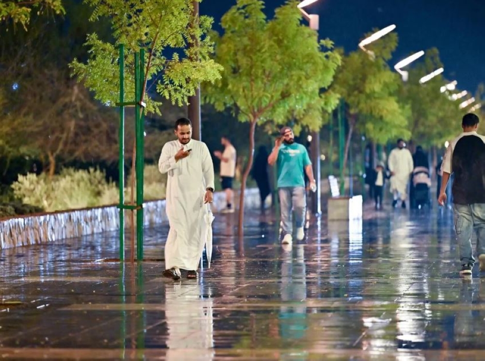 حتى 3 مساءً.. تنبيه من أمطار وصواعق على خيبر في المدينة المنورة
