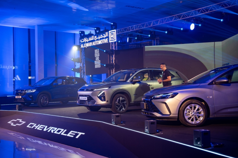 الجميح للسيارات تكشف عن جرووف الجديدة كليًا، وشفروليه كروز 2026، وكابتيفا PHEV .
