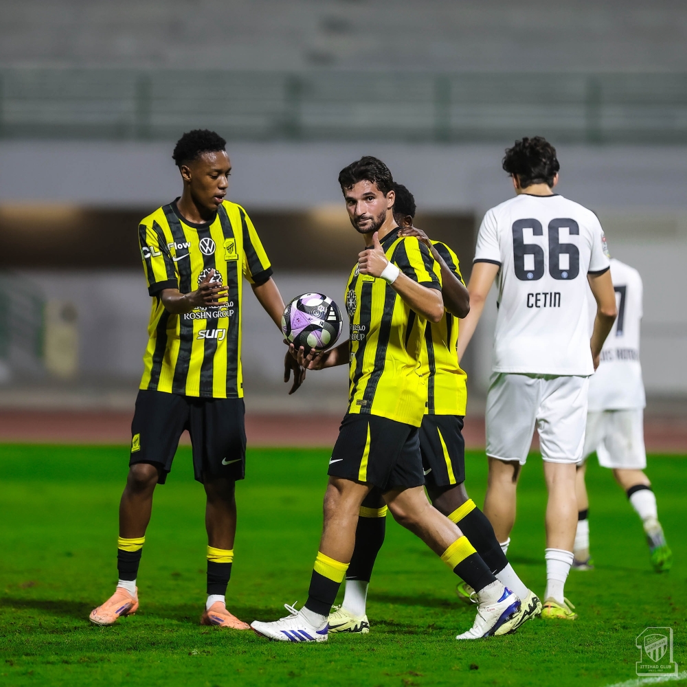 الاتحاد يفوز بسداسية وديًا على بالم سيتي الإماراتي