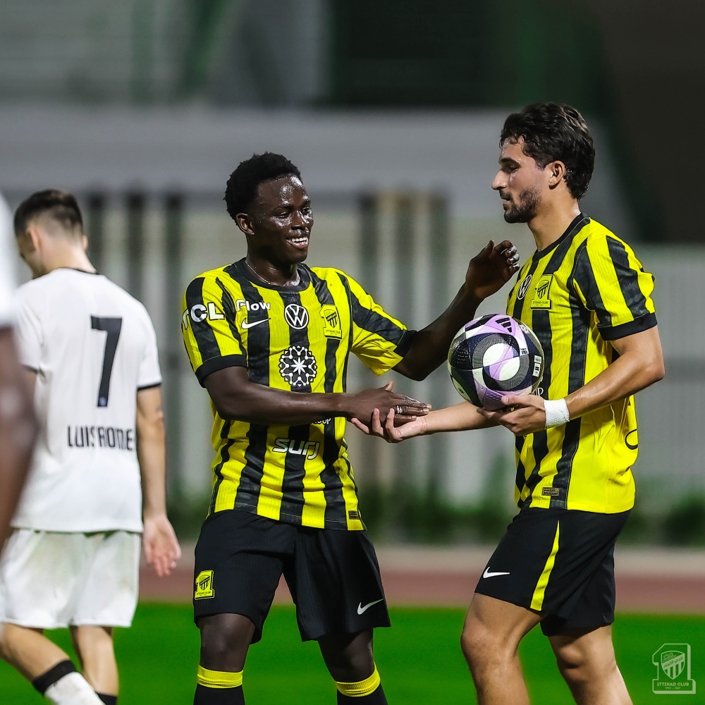 الاتحاد يفوز بسداسية وديًا على بالم سيتي الإماراتي