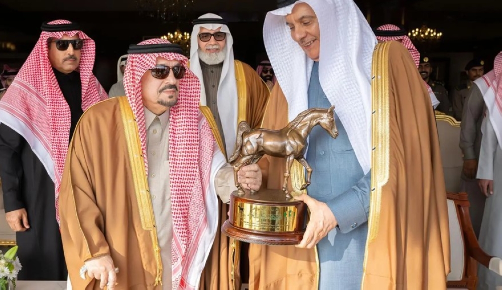 تحت رعاية الملك.. أمير الرياض يتوج الفائزين ببطولة الخيل العربية - واس 