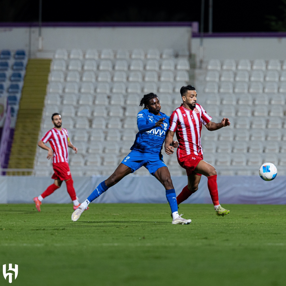 الهلال يفوز وديًا على المحرق البحريني