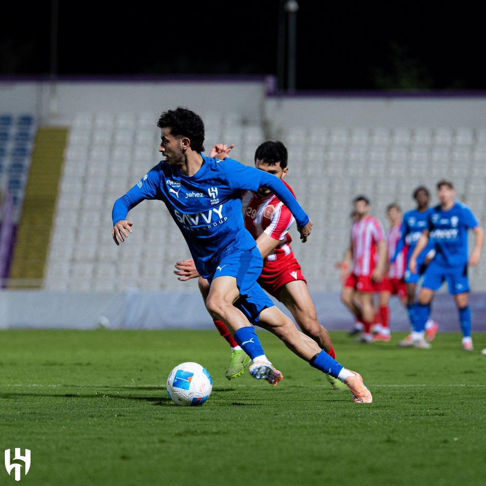 الهلال يفوز وديًا على المحرق البحريني