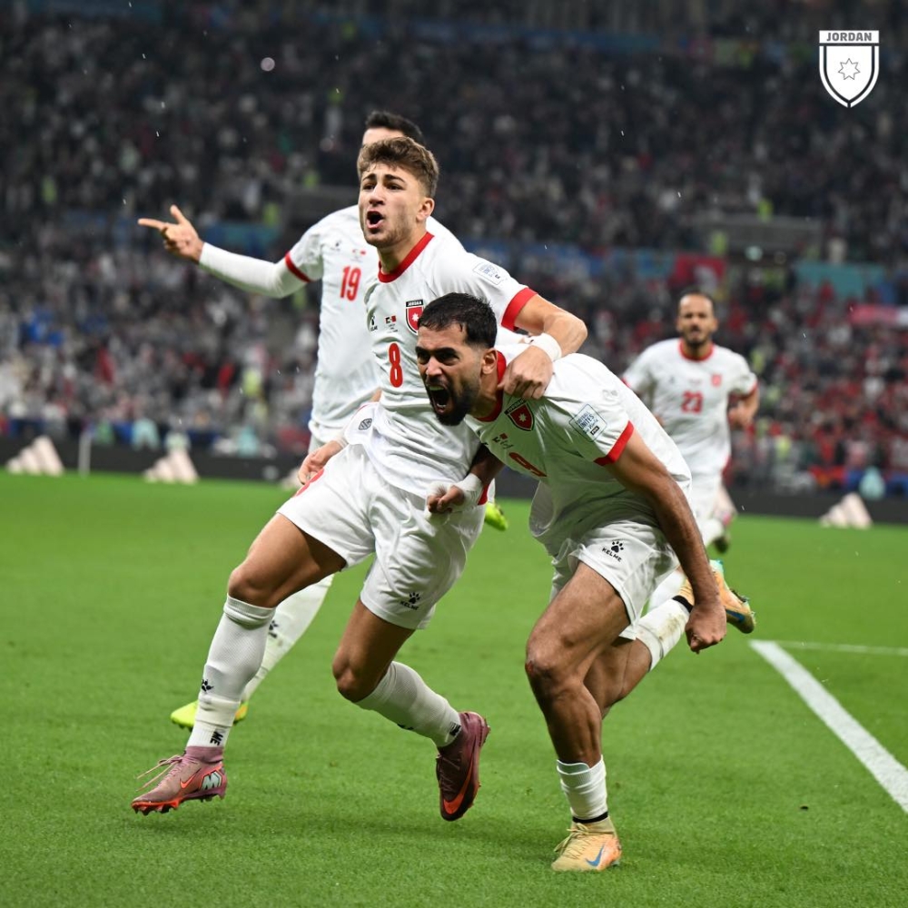 إصابة لاعب جديد في منتخب الأردن بالرباط الصليبي