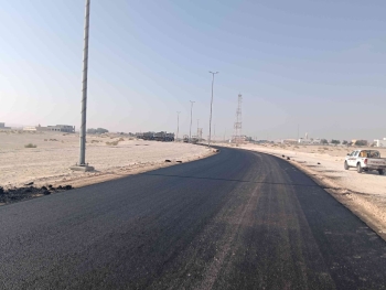 5500 متر مربع بلدية الصرار تنتهي من سفلتة شوارع هجرة شفية
