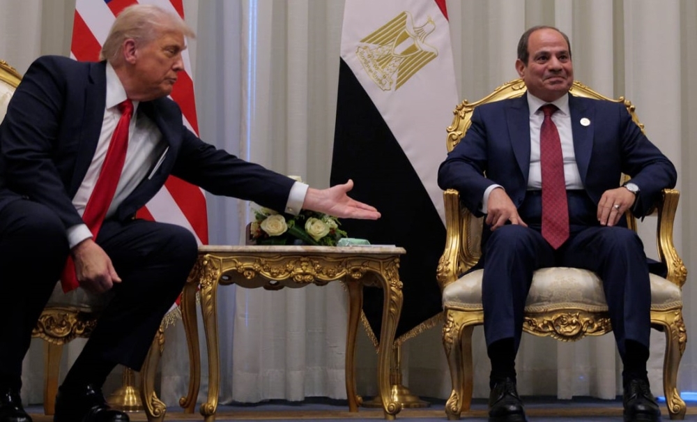 السيسي يقبل دعوة ترامب للانضمام إلى مجلس السلام في غزة