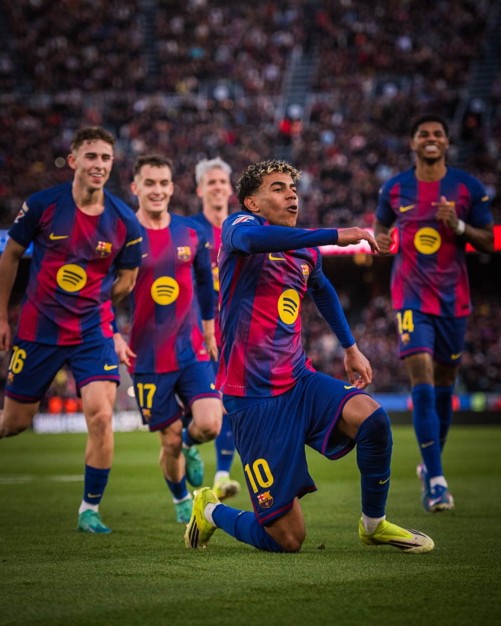 برشلونة يعزز صدارته بفوز صريح على مايوركا
