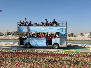 القطيف تسجل توافد 180 ألف زائر لفعاليات مهرجان الزهور الخامس
