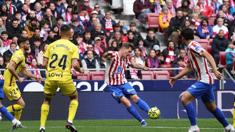 أتلتيكو مدريد يحقق فوزًا صعبًا على خيتافي