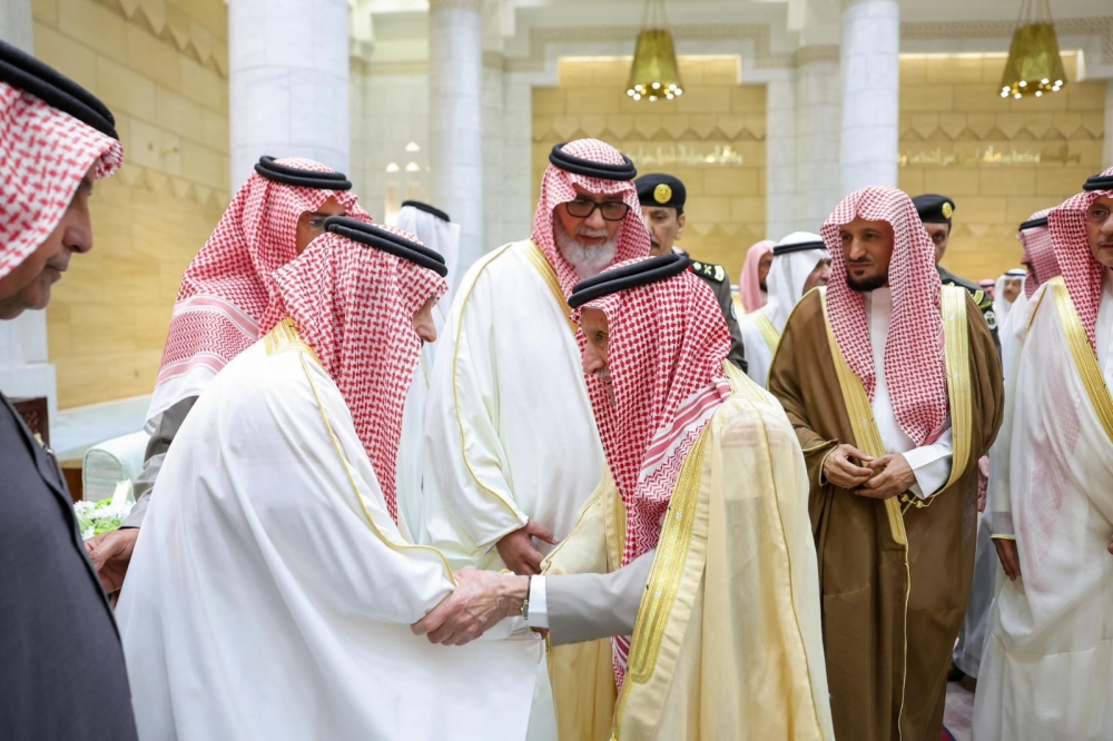 أمير الرياض يستقبل المهنئين بعيد الفطر المبارك - اليوم 