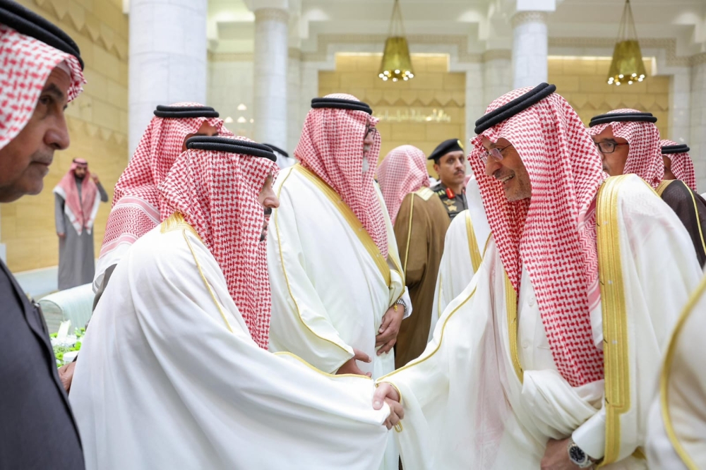 أمير الرياض يستقبل المهنئين بعيد الفطر المبارك - اليوم 