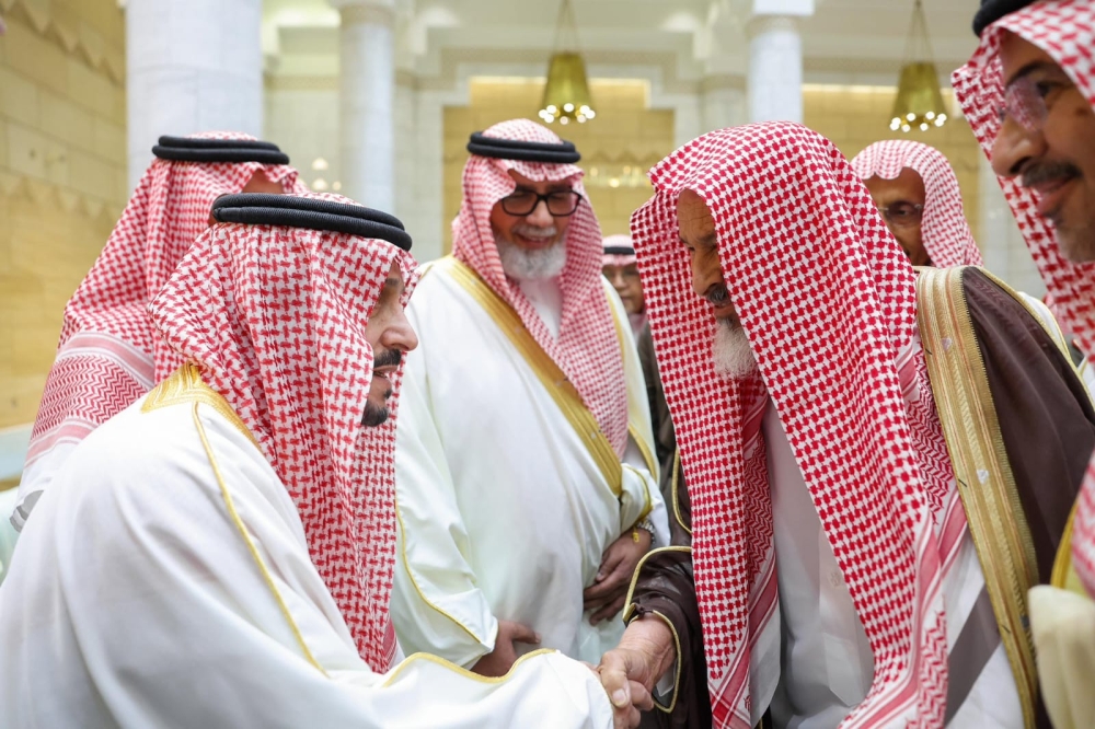 أمير الرياض يستقبل المهنئين بعيد الفطر المبارك - اليوم 