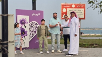 مبادرة تنثر الورود وتزرع بهجة العيد بالدمام