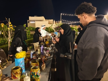 60 ركنًا.. مهرجان النباتات يحوّل المخلفات إلى لوحات جمالية في القطيف