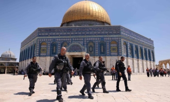 استمرار الاعتداءات الإسرائيلية على المسجد الأقصى - وكالات