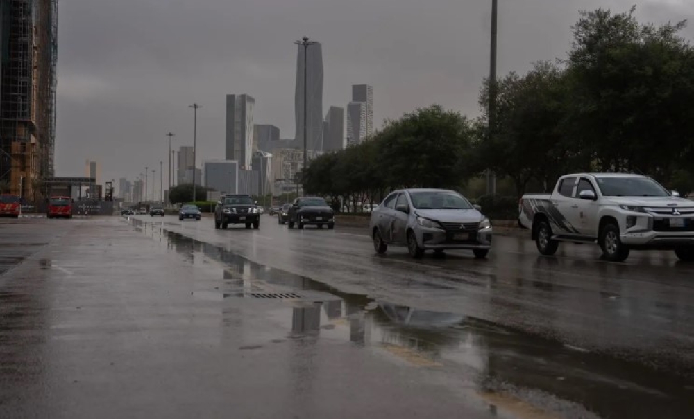 هطول أمطار على الرياض والطائف - واس 