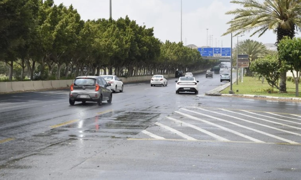 هطول أمطار على الرياض والطائف - واس 