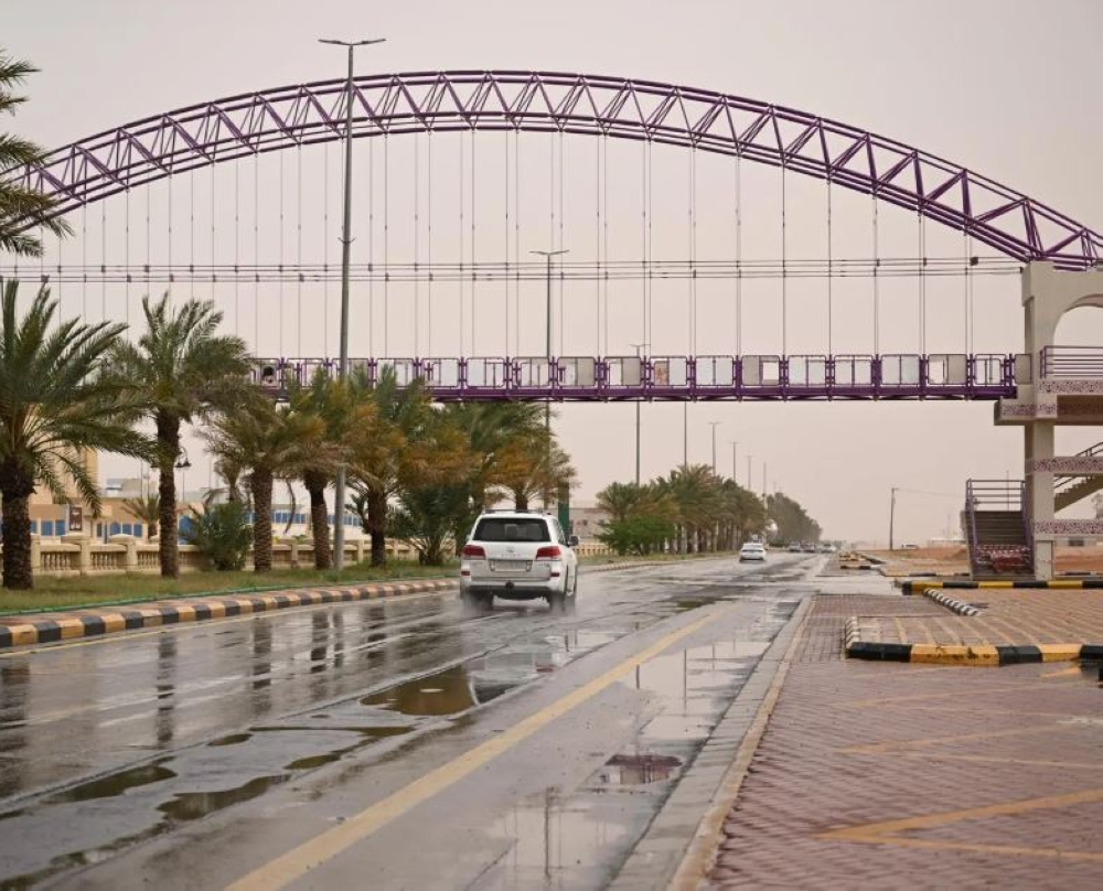 'الأرصاد': محافظة رفحاء تُسجّل أعلى كمية هطول أمطار