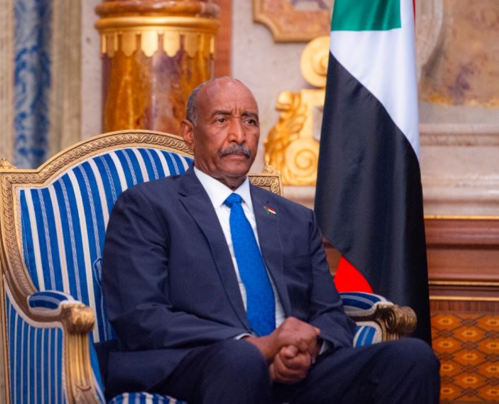  ولي العهد يستقبل رئيس مجلس السيادة الانتقالي في السودان -واس 