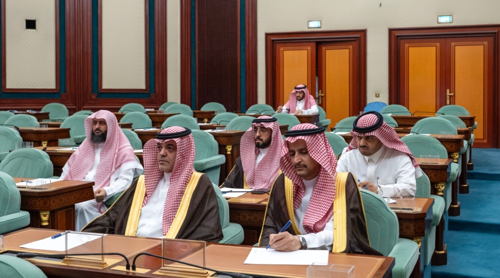 جانب من جلسة مجلس الشورى - حساب المجلس بـ