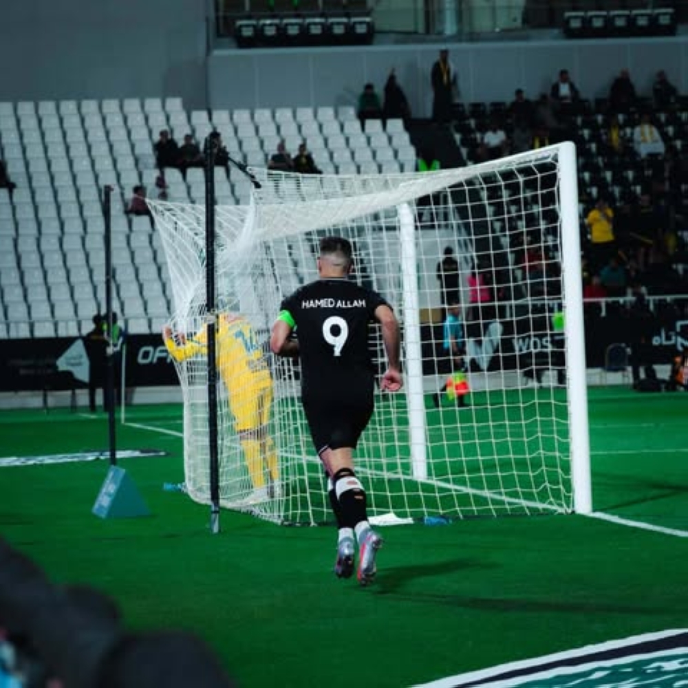 عاجل.. موقف عبدالرزاق حمدالله من مباراة الشباب أمام النصر
