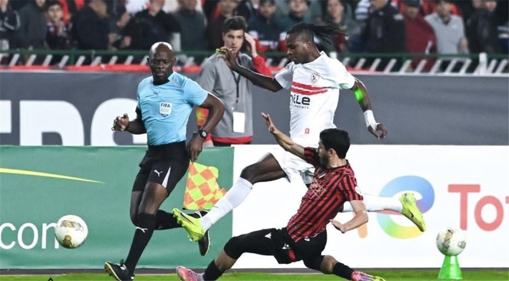 الزمالك المصري  يخسر أمام اتحاد العاصمة الجزائري في ذهاب نهائي الكونفيدرالية
