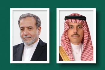 وزير الخارجية ونظيره الإيراني- وزارة الخارجية