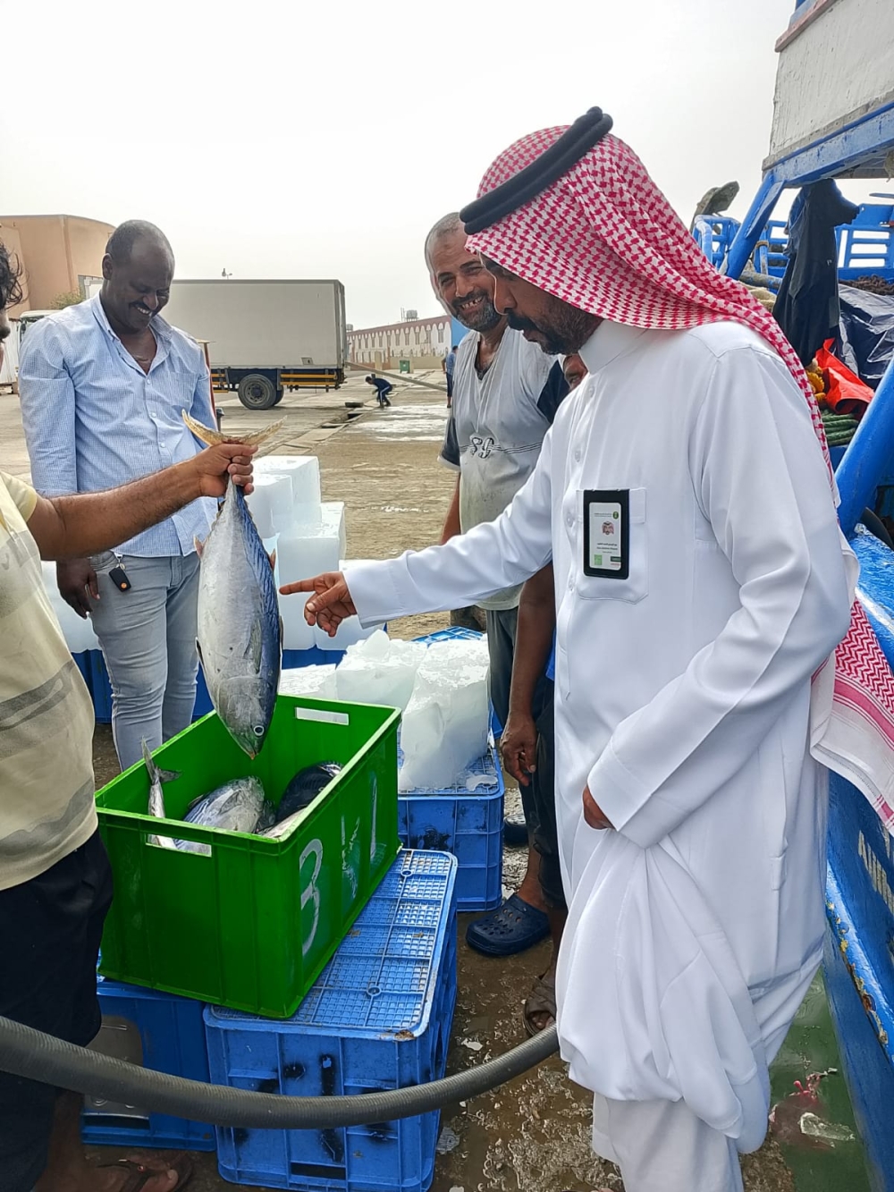 حملات ميدانية بالقنفذة لضبط الالتزام بحظر صيد الروبيان
