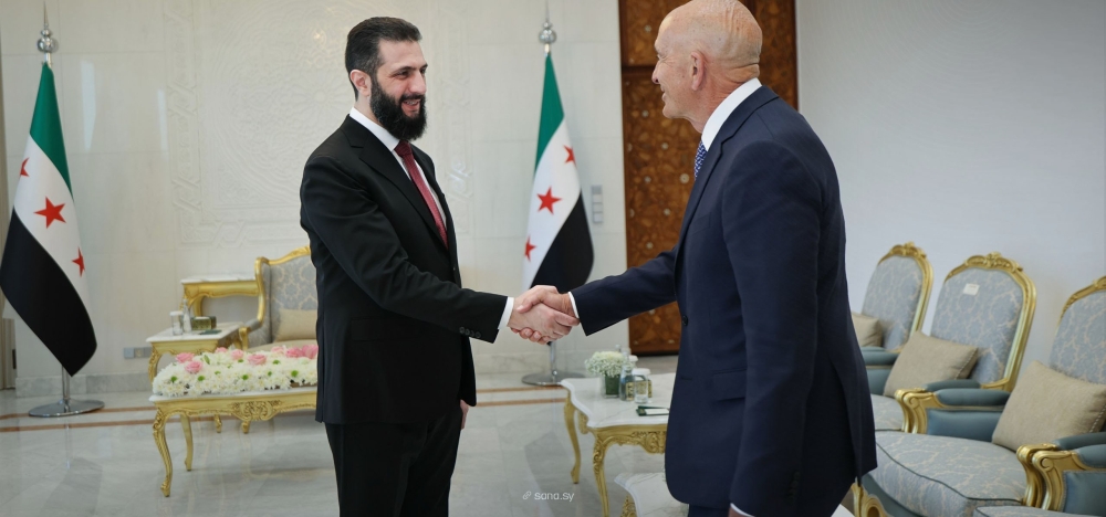 الرئيس السوري يلتقي المبعوث الأمريكي الخاص لسوريا - سانا