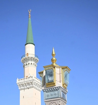 مآذن المسجد النبوي.. شواهد تصدح بالأذان ودليل على تطور فن العمارة الإسلامية - واس