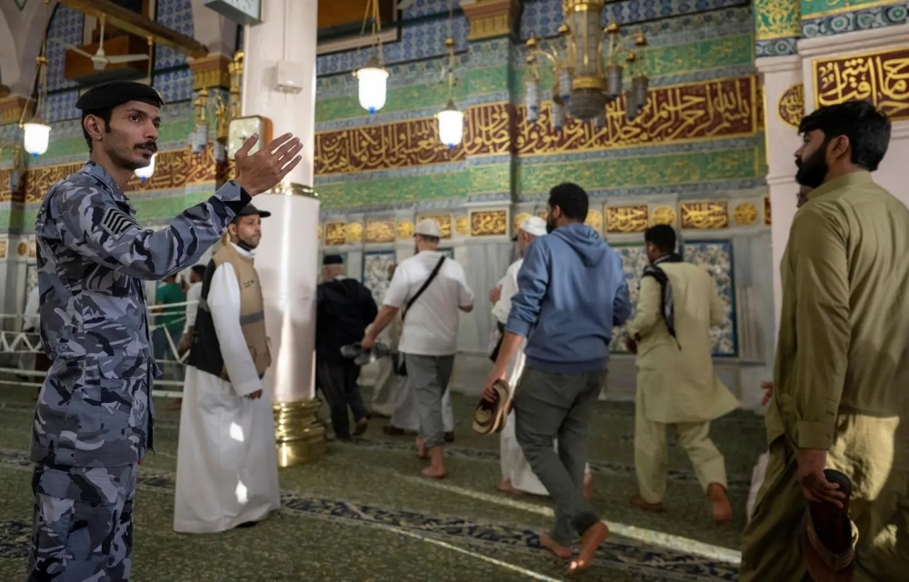 واس إدارة حركة المشاة في المنطقة المركزية بالمدينة المنورة - واس
