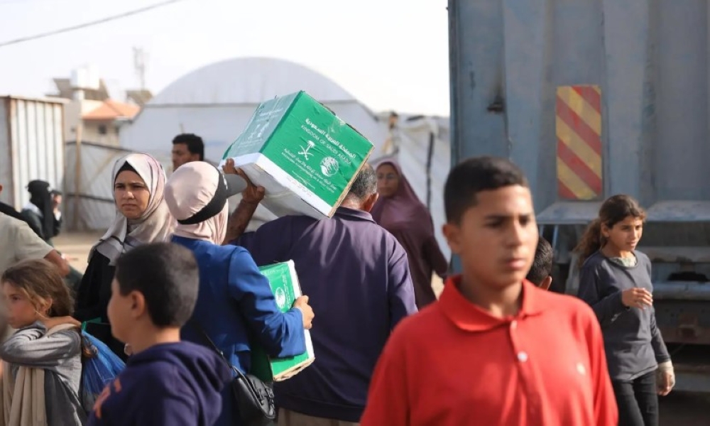 بينها آلاف الوجبات.. دعم سعودي متواصل للفئات الأكثر احتياجًا في غزة - واس 