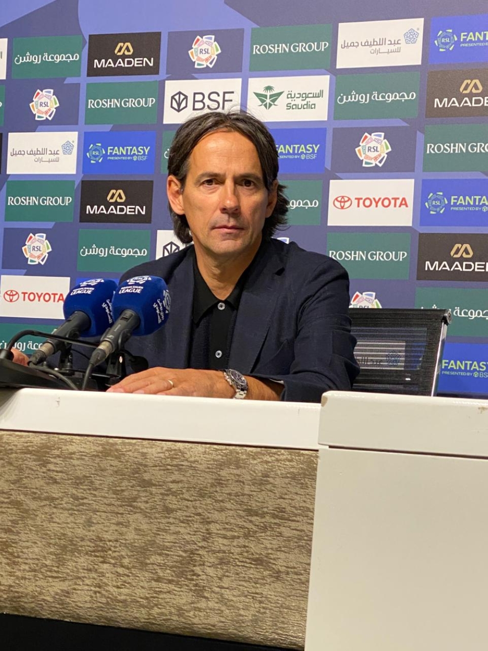 أول تعليق من إنزاغي بعد خسارة الهلال لقب دوري روشن لصالح النصر.. ماذا قال؟