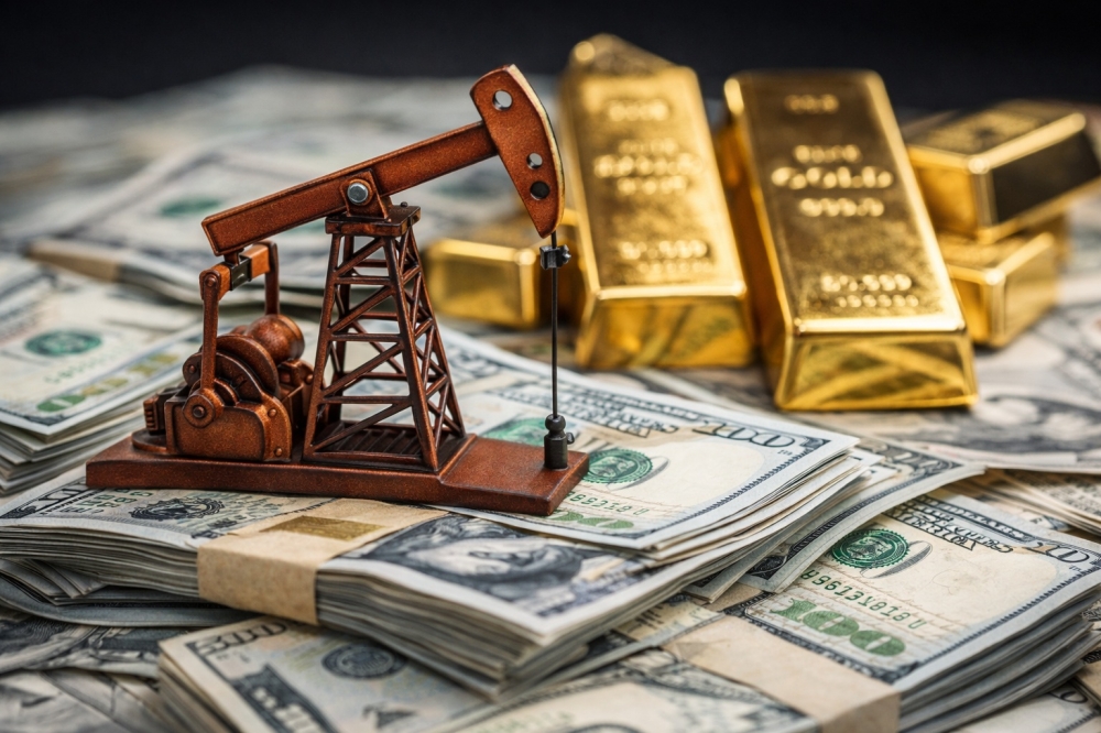 ارتفاع أسعار الذهب مدعومة ‌بضعف الدولار وانخفاض النفط