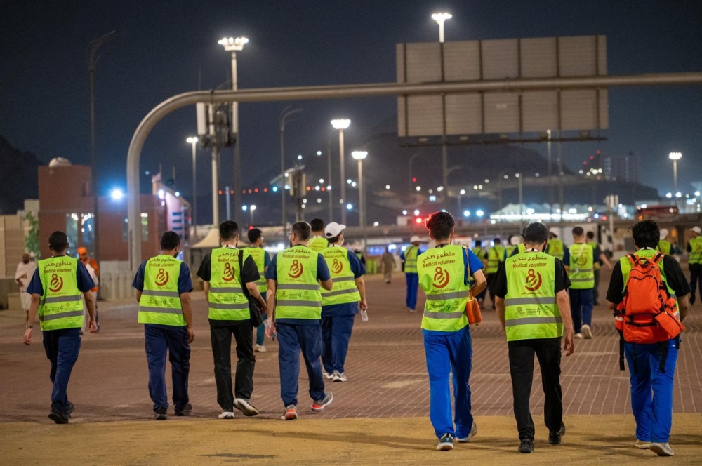 البرنامج الصحي التطوعي بالحج يبدأ عمله بـ 115 فريق 