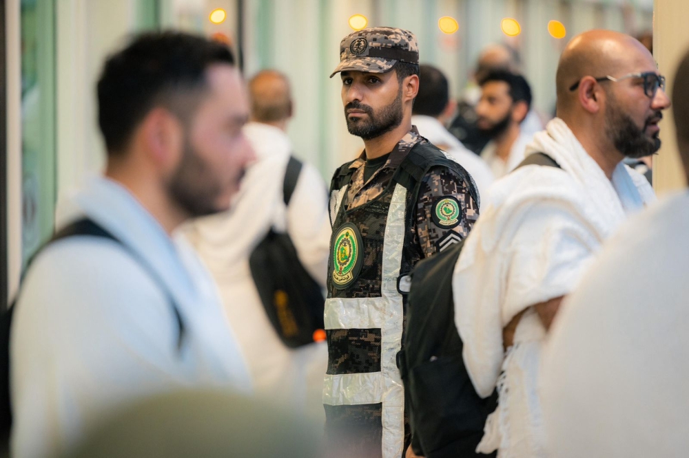 متابعة دقيقة لعمل قوات أمن المنشآت في قطار المشاعر 