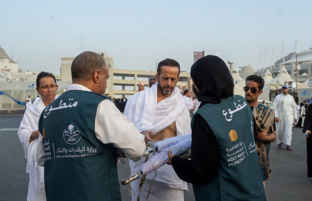 "البلديات": 725 ألف ساعة تطوعية و625 فرصة لخدمة ضيوف الرحمن 