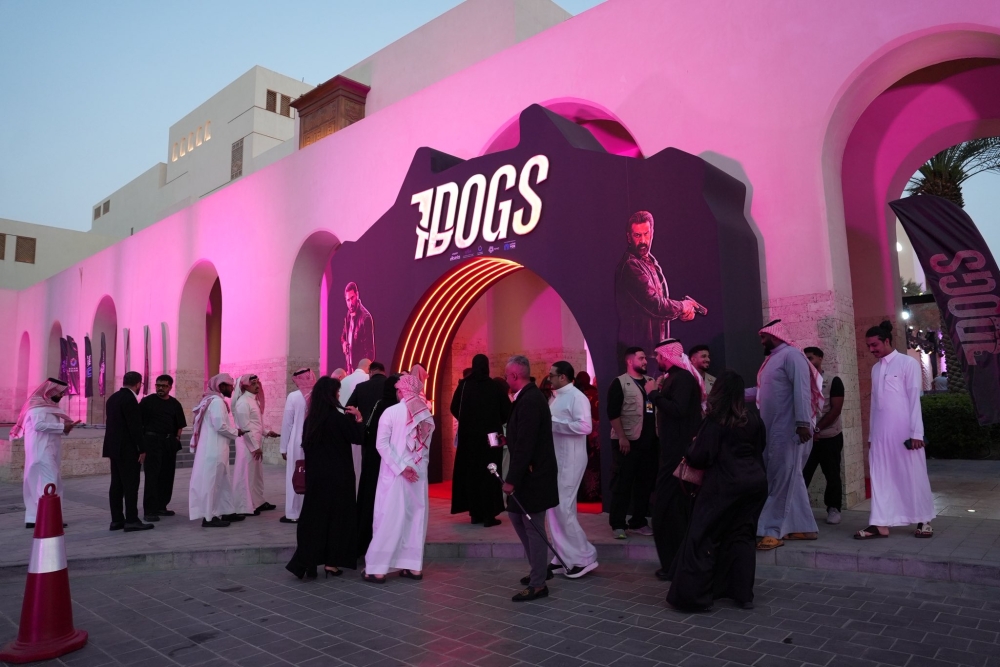 صور| ميدان الثقافة يستضيف العرض السعودي الأول لفيلم «7DOGS»