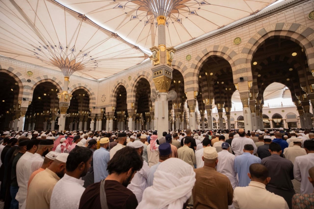 الحجاج يودعون المشاعر بقلوب عامرة بالإيمان.. والمسجد النبوي يستقبل الآلاف 
