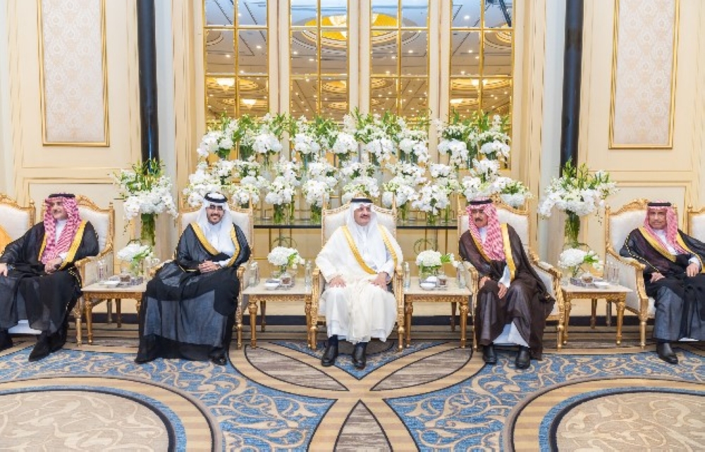 أمير الشرقية يشرّف حفل زواج آل مبارك 