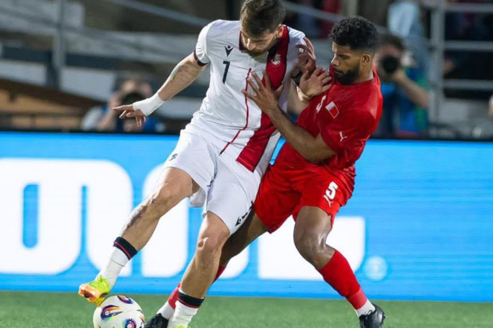 منتخب البحرين يخسر وديًا من جورجيا 
