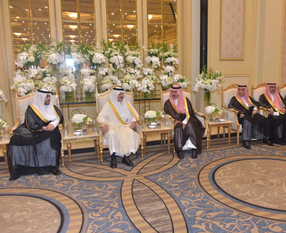 أمير الشرقية يشرّف حفل زواج آل مبارك