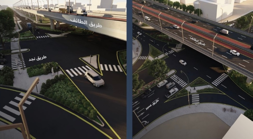 بـ200 ألف مركبة يوميًا.. مشروع لتوسيع مسارات طريق الطائف بال