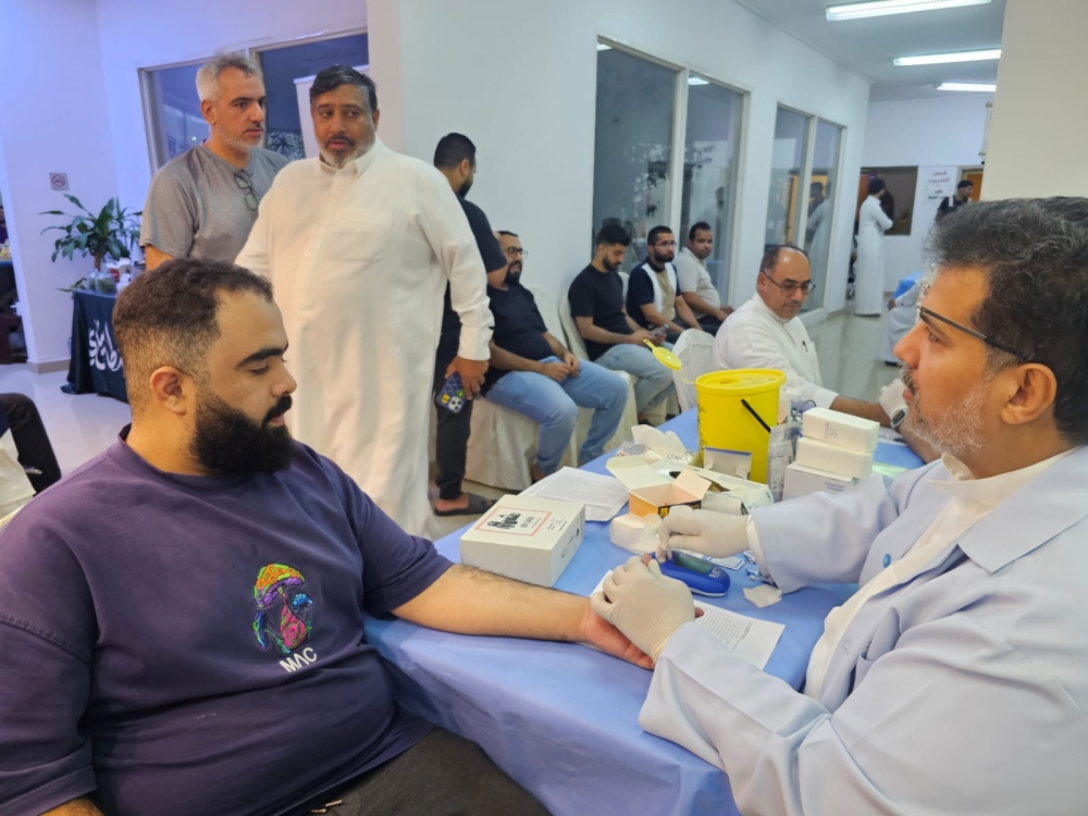 تخصيص 55% من دماء المتبرعين لمرضى الدم الوراثي بالقطيف - اليوم