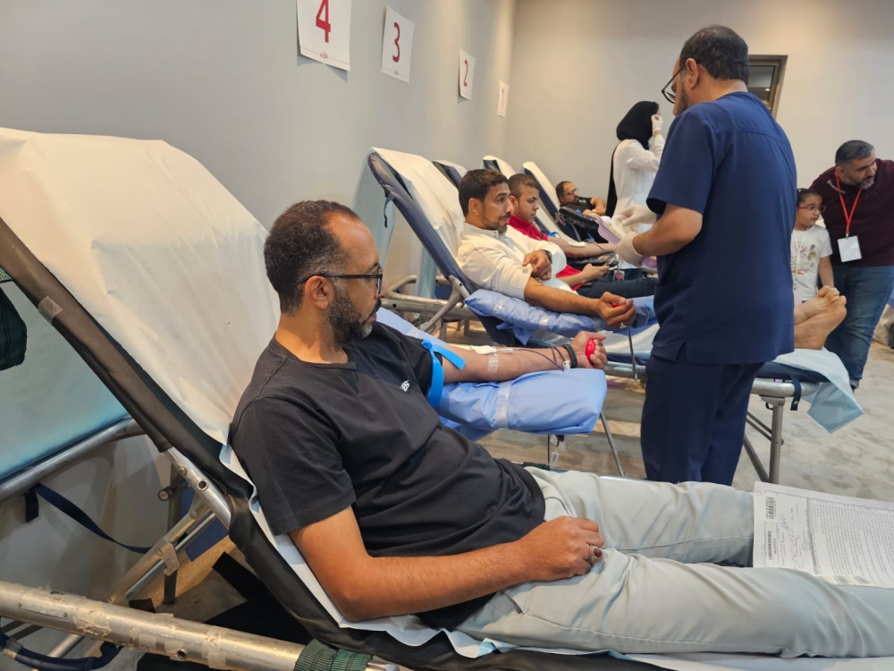 تخصيص 55% من دماء المتبرعين لمرضى الدم الوراثي بالقطيف - اليوم